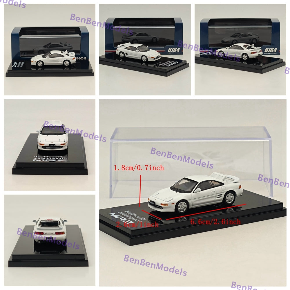 1/64 Hobby Japan Toyota MR2 (SW20)GT-S 1993 Diecast Model Car Limited Collection