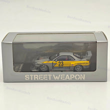 1:64 SW LBWK ER34 #23 Flash Raw Special Version Diecast Model Car Limited