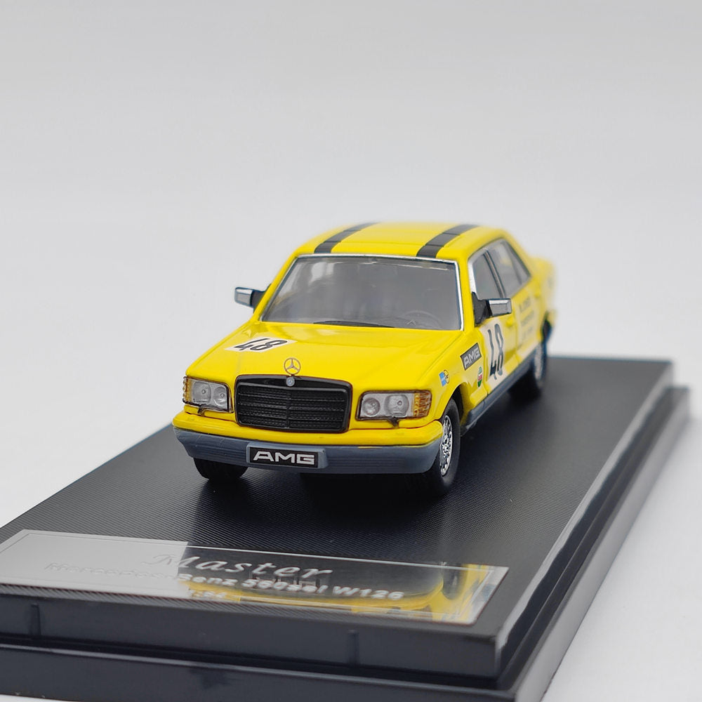 Master 1:64 Mercedes-Benz S560sel W126 6th Diecast Toys Car Models Collection Gifts Limited Edition