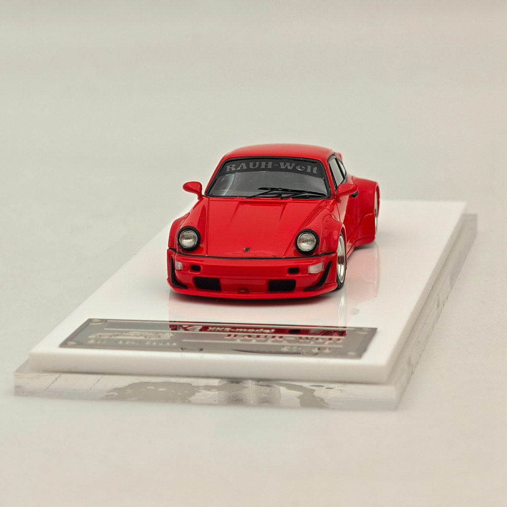 XKE Porsche 1/64 RWB rauh-welt BEGRIFF, modèles de voiture en résine, collection limitée, cadeau automobile, 964