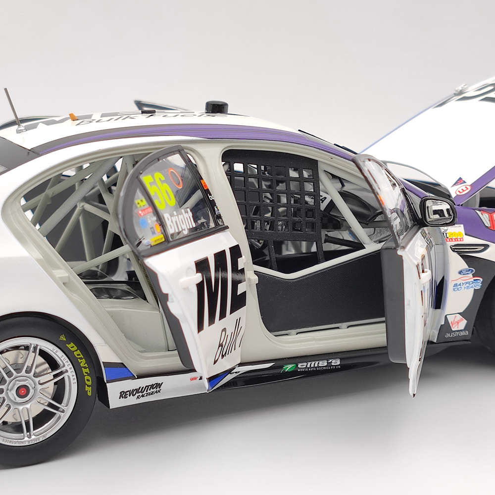 Authentique 1/18 TICKFORD RACING JASON BRIGHT #56 FORD FGX FALCON 2017 CLIPSAL 500 JOUETS VOITURE CADEAU