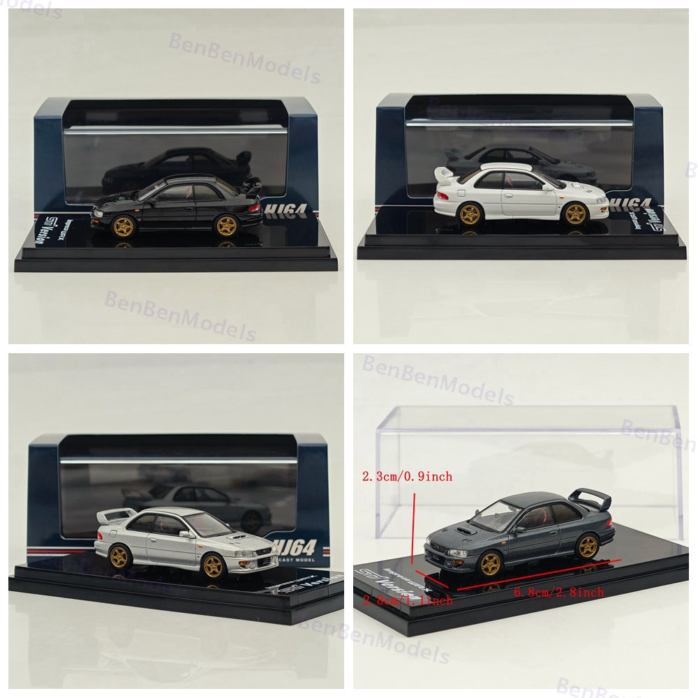 SUBARU Impreza PURE SPORTS COUPE WRX type R STi Version (GC8) V Hobby Japan 1/64