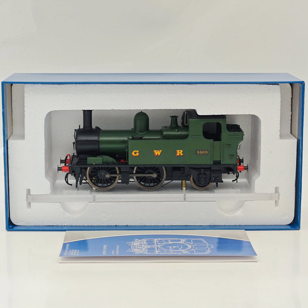 Dapol 7S-006-004 O Gauge 48xx Class 0-4-2T Green Lettered 'GWR' 4869 DCC