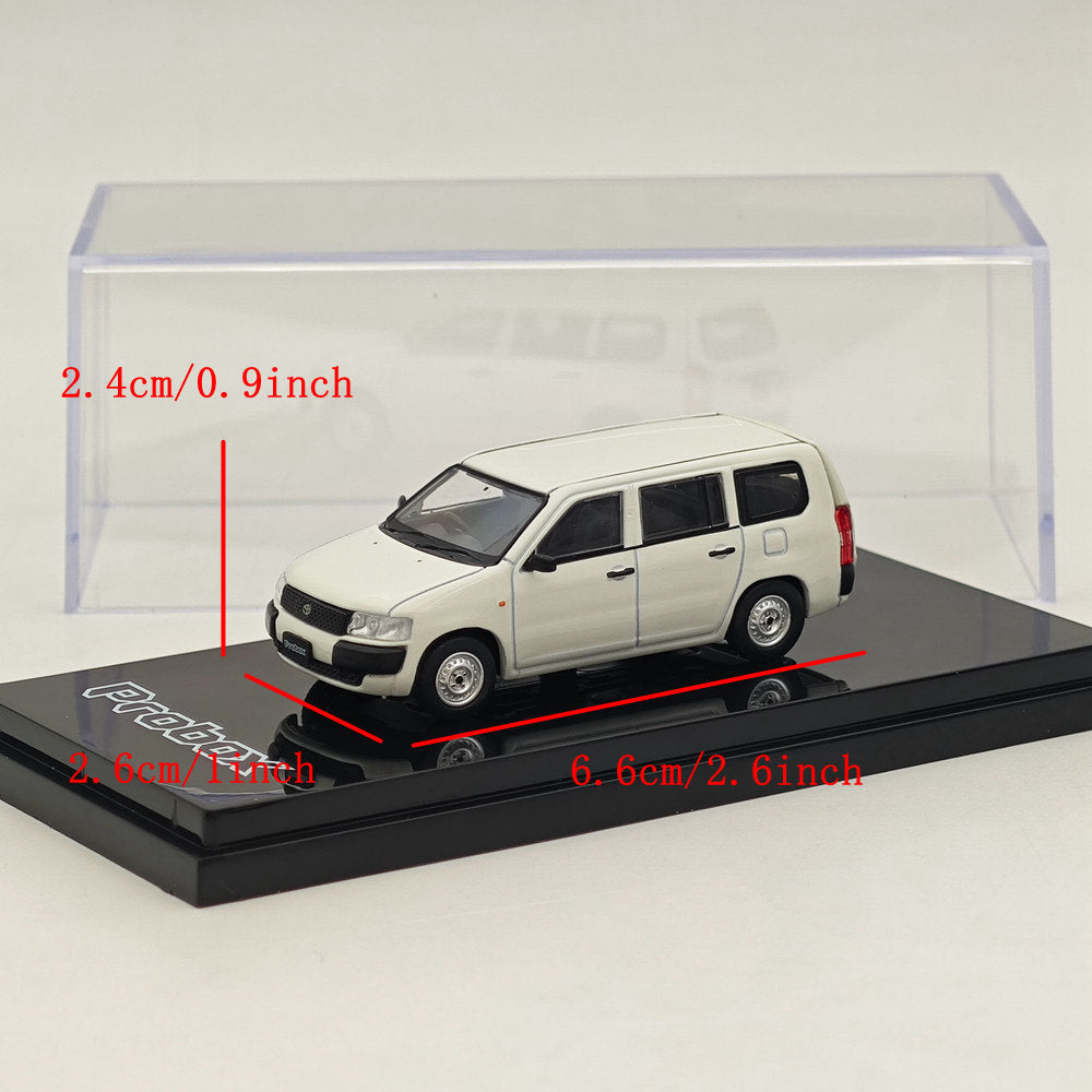 1/64 Hobby Japan Toyota PROBOX VAN DX White HJ641062W Diecast Models Car