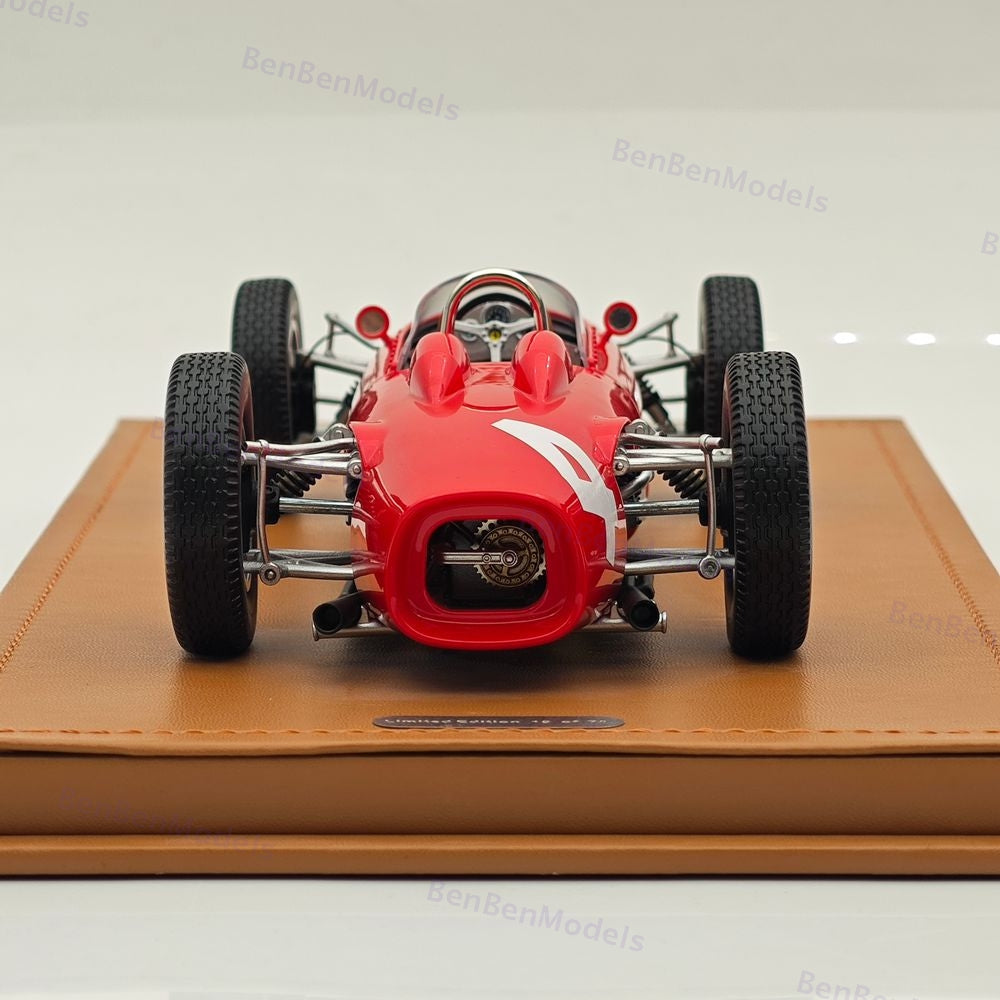 Tecno 1/18 Ferrari 156 F1 1962 German GP Test Lorenzo Bandini #4 TM18-308A