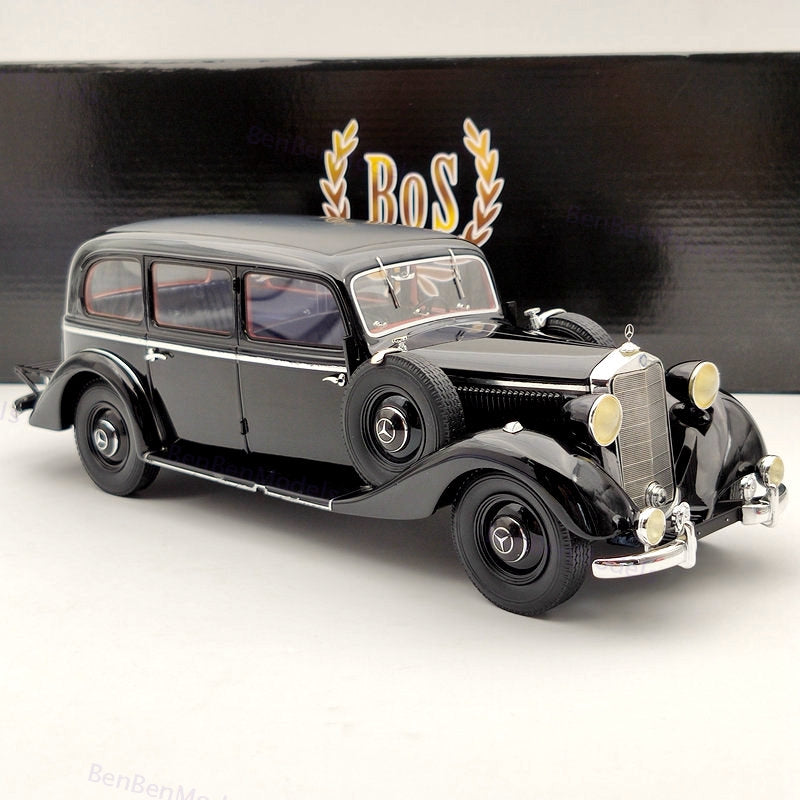 1/18 BOS Mercedes Benz 260D Pullman Limousine Black 1937 Limited Collection