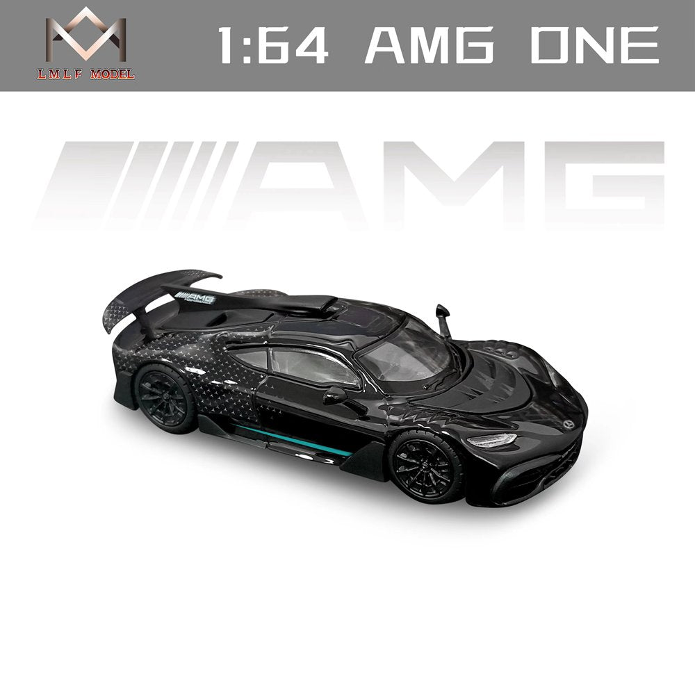 LMLF 1/64 Mercedes Benz AMG One Starlight Miniature Hobby Gifts Jouets moulés sous pression Modèles de voitures Collection
