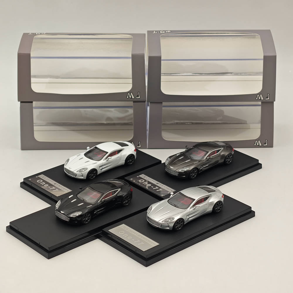 MJ 1/64 Aston Martin ONE77 Alliage Moulé Sous Pression Jouets Modèles De Voiture Miniature Hobby Collection Cadeaux Limitée 999