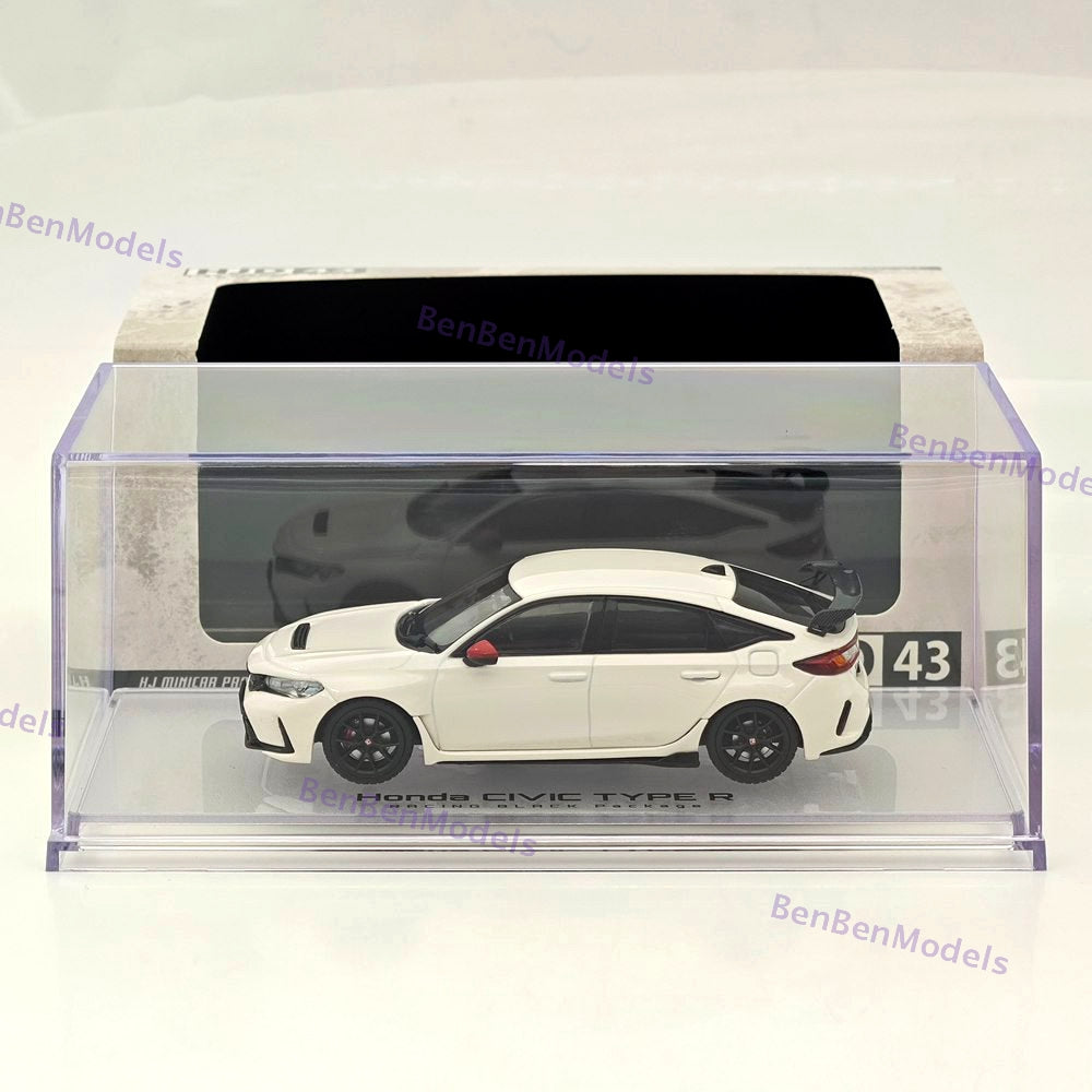 1/43 Hobby Japan HJD43 CIVIC TYPE R (FL5) RACING BLACK Package Genuine Option
