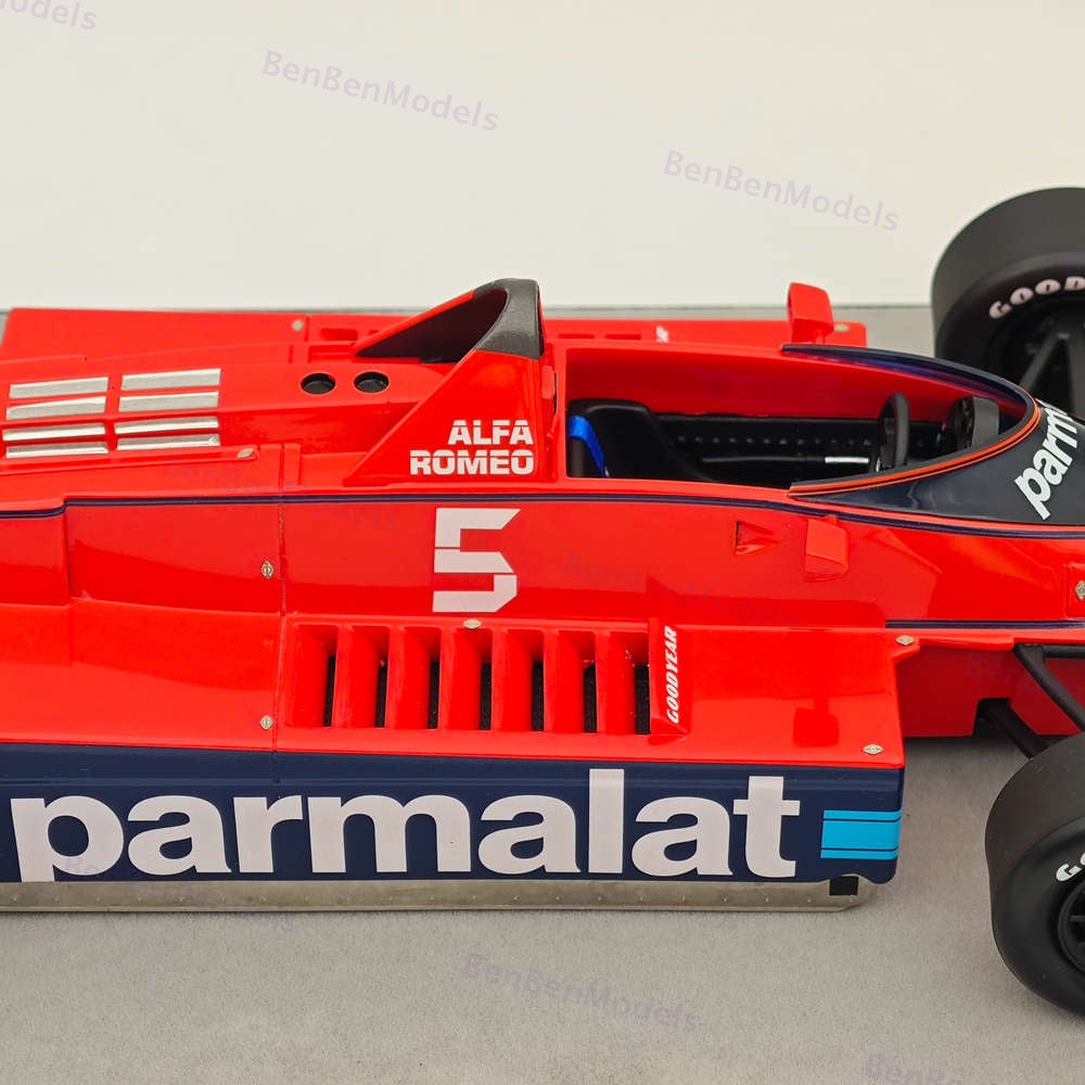 Tecnomodel 1/18 scale BRABHAM-Alfa Romeo BT48 ltalian GP Parmalat 1979 #5 Lauda