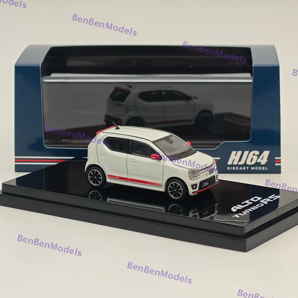 1/64 Hobby Japan SUZUKI ALTO WORKS TURBO RS (HA36S) HJ642070AW Blanc nacré