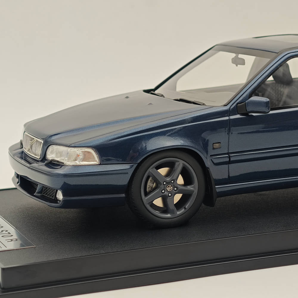 RAM Collectibles 1:18 VOLVO S70R 1998 RM-0010 Modèle de voiture en résine Édition limitée Bleu