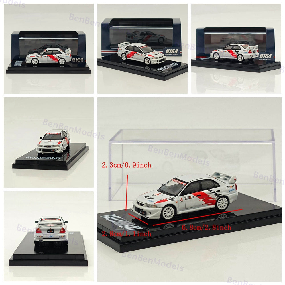 1/64 Hobby Japan Mitsubishi Lancer RS Evolution VI (CP9A) 2000 Diecast Model
