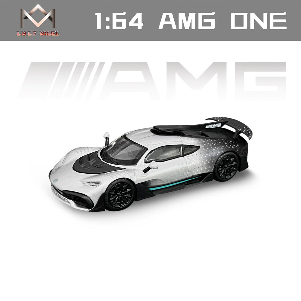 LMLF 1/64 Mercedes Benz AMG One Starlight Miniature Hobby Gifts Jouets moulés sous pression Modèles de voitures Collection