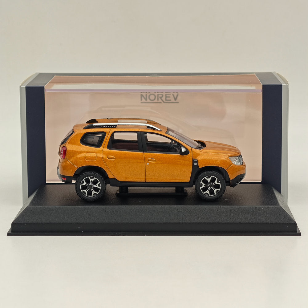 Modèle réduit de voiture moulé sous pression Norev Dacia Duster Atakama Orange, collection limitée 2017, 1/43