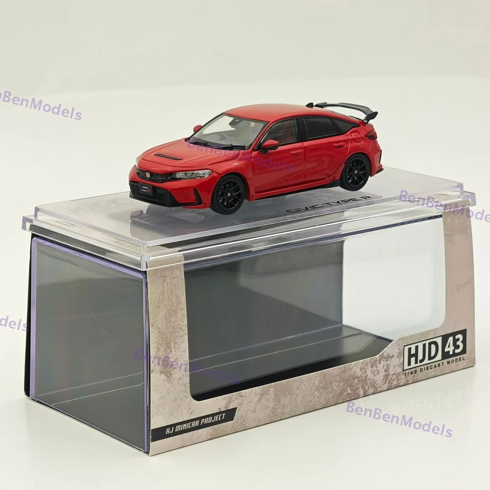 1/43 Hobby Japan HJD43 CIVIC TYPE R (FL5) w/Option Alloy Car Model Gifts