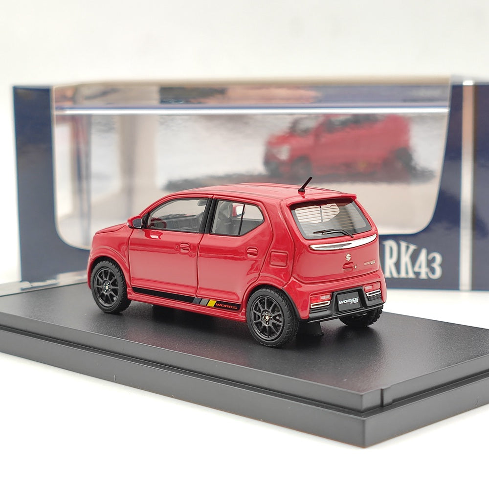 Modèle réduit de voiture Suzuki ALTO Works HA36S rouge PM4360WR à l'échelle 1/43 de Mark43