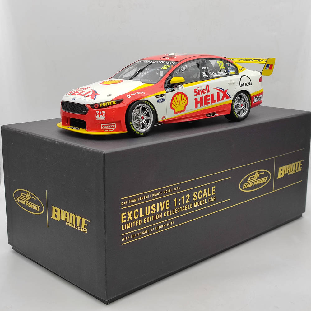1/12 2016 FORD FALCON FGX SUPERCAR #12 DJR TEAM PENSKE #B12F16B Résine Voiture Jouets Cadeau