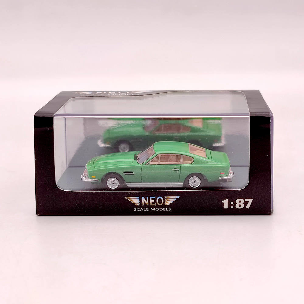 NEO SCALE MODELS 1/87 Aston Martin V8 Resin Car Limited Collection Green Toy Gift
