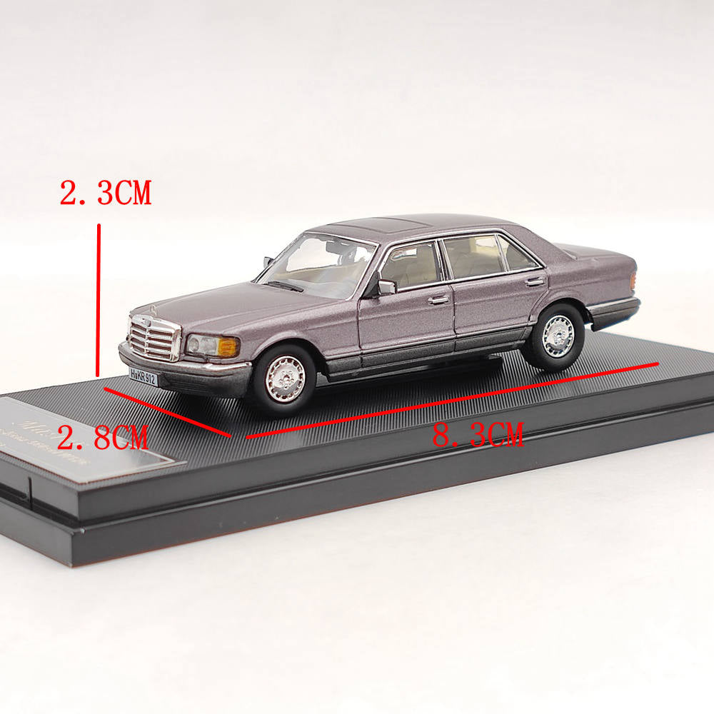 Master 1:64 Mercedes-Benz S560SEL W126 Diecast Toys Car Models Collection Gifts
