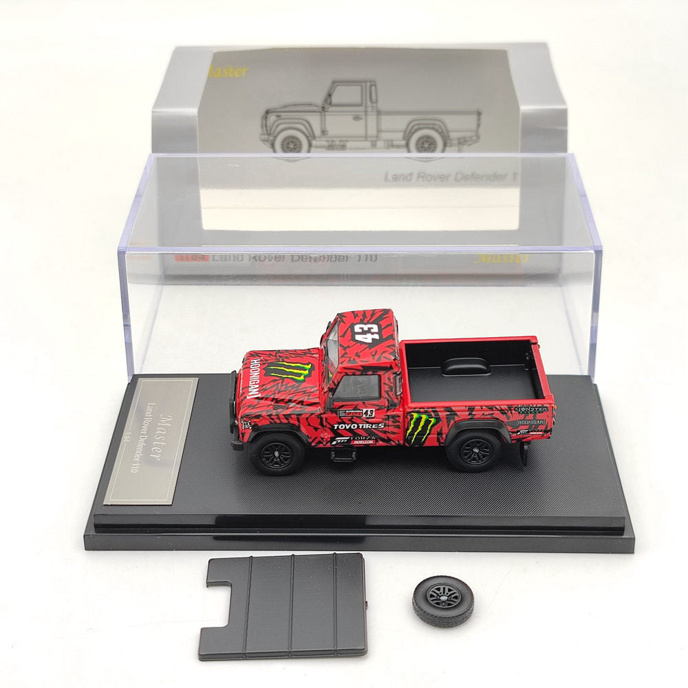 Master 1:64 Land Rover Pickup Claws Diecast Toys Car Models Limited Collection Gifts