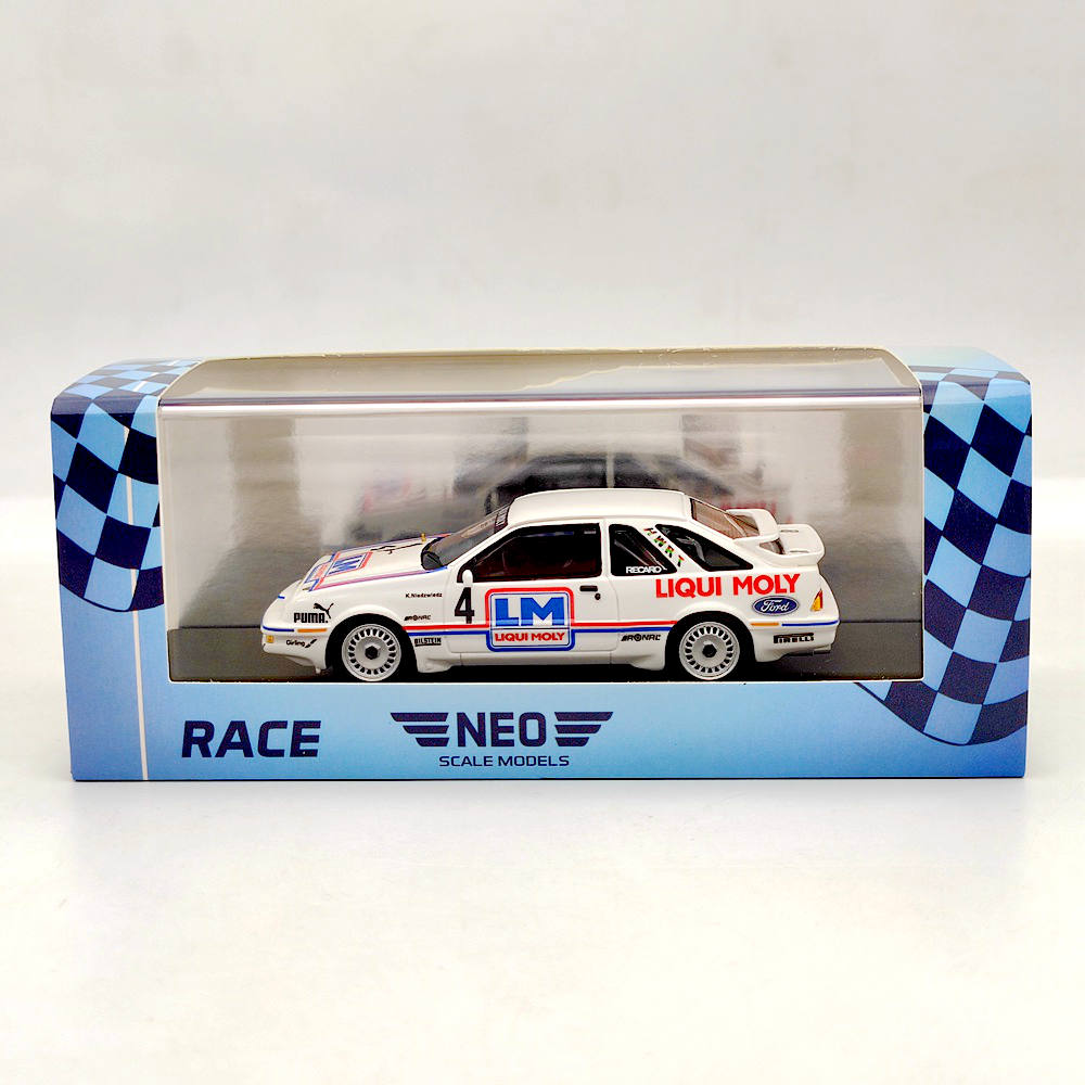 NEO SCALE MODELS 1/43 1986 Ford Sierra XR4Ti Klaus Niedzwiedz DTM #4 NEO44304 Resin Toys Car Limited Collection
