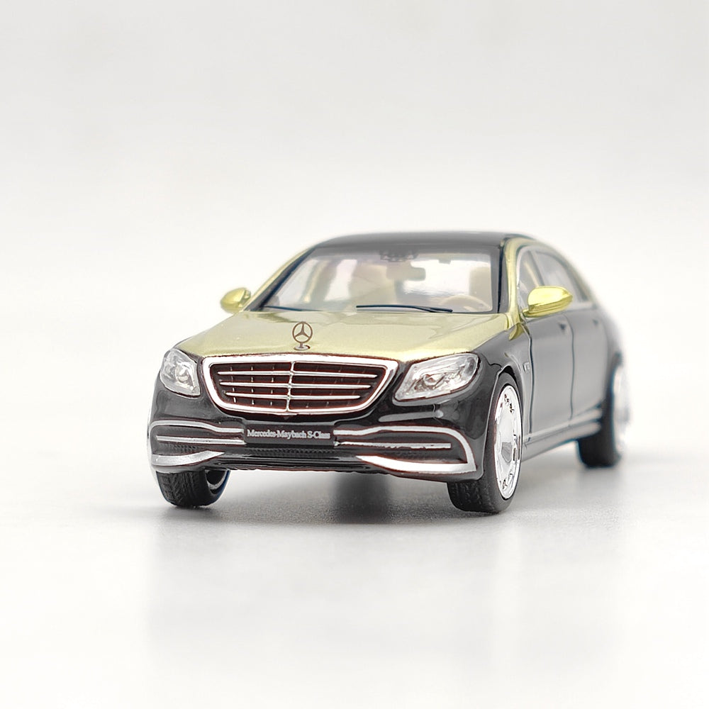 Master 1:64 Mercedes Benz Maybach Classe S S650/S560 Jouets moulés sous pression Modèles de voitures Collection Cadeaux Double Couleur