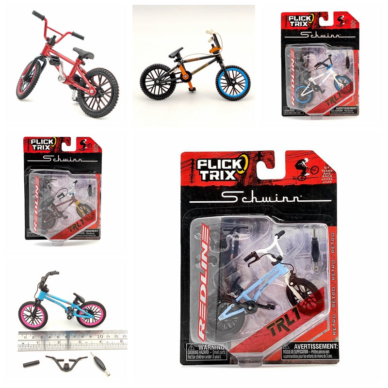 FLICK TRIX Miniature BMX Finger Bike PREMIUM DeathTrap Bicycle Toys Diecast Gift