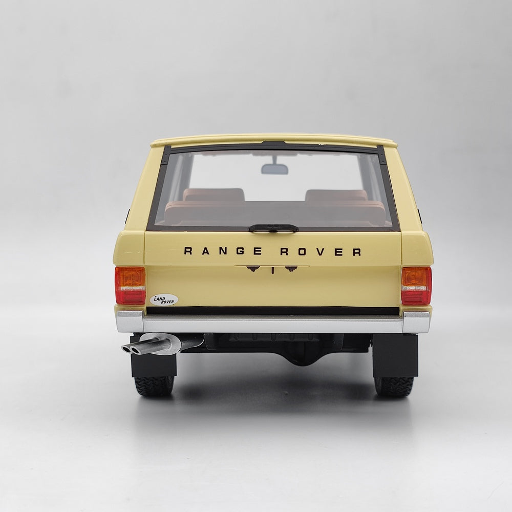BOS 1/18 1970 LAND ROVER RANGE ROVER Suffixe A beige BOS166 Modèle de voiture en résine Collection limitée Cadeau