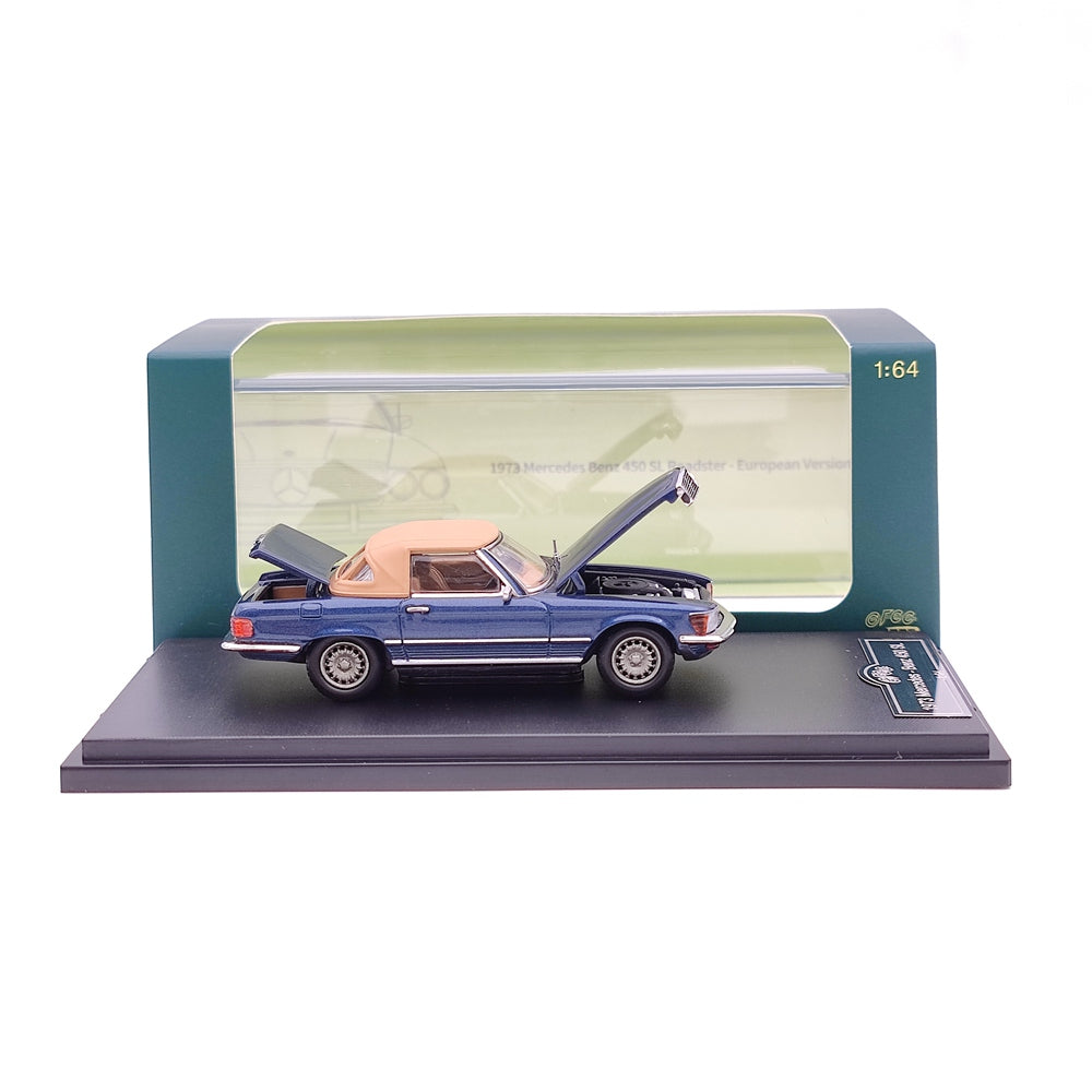 GFCC 1:64 Mercedes-Benz 450 SL Roadster Version européenne/américaine 1973 Jouets moulés sous pression Modèles de voitures Collection limitée Cadeaux