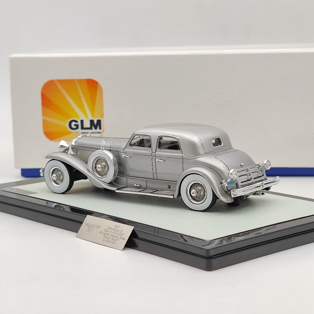 1/43 GLM Models Duesenberg SJ Rollston Arlington Torpedo Sedan 1933 GLM43106201 Jouet en résine Voiture Cadeau