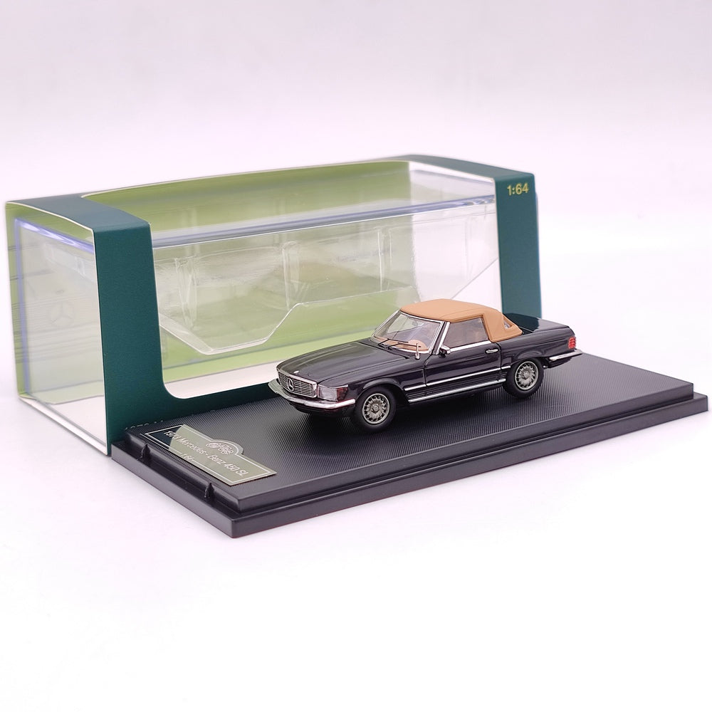 GFCC 1:64 Mercedes-Benz 450 SL Roadster Version européenne/américaine 1973 Jouets moulés sous pression Modèles de voitures Collection limitée Cadeaux