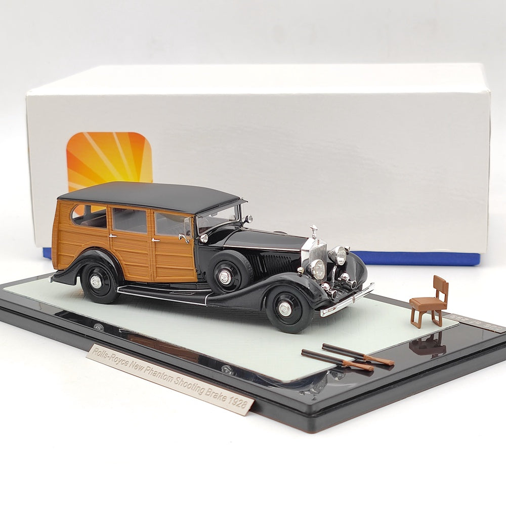 GLM Models 1/43 1928 Rolls-Royce New Phantom Shooting Brake #43204702 Resin Car Limited Collection