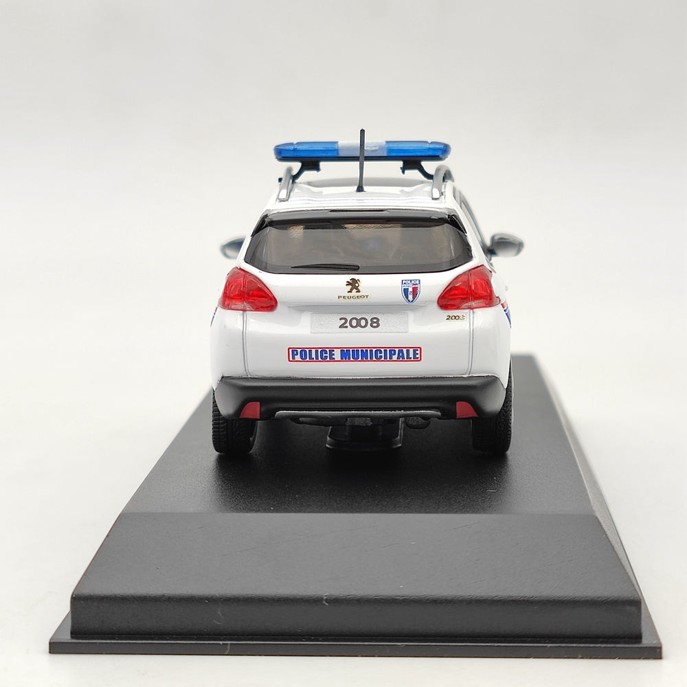 1/43 Norev Peugeot 2008 2013 Police Municipale blanc moulé sous pression modèle voitures limitées