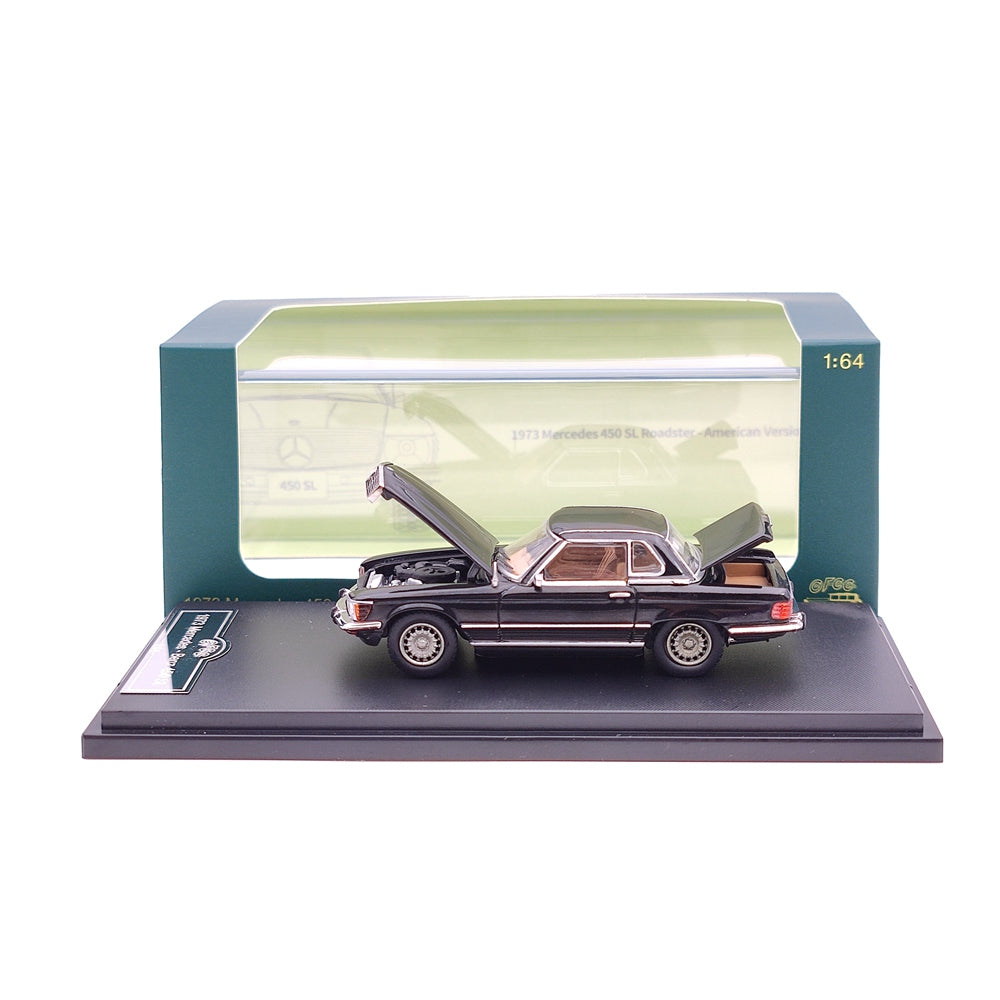 GFCC 1:64 Mercedes-Benz 450 SL Roadster Version européenne/américaine 1973 Jouets moulés sous pression Modèles de voitures Collection limitée Cadeaux