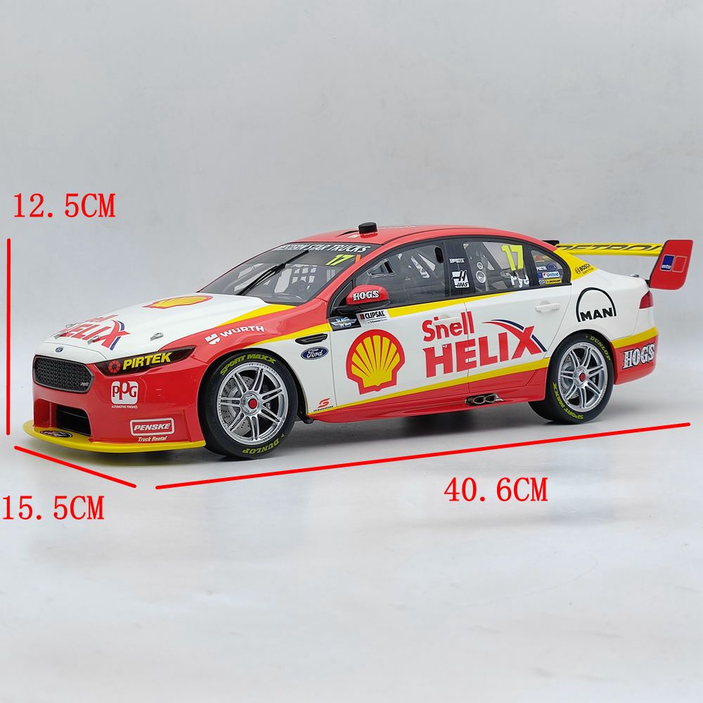 1:12 FORD FALCON FGX #17 DJR TEAM PENSKE 2016 Clipsal 500 Race B12F16A RESIN TOYS CAR GIFT