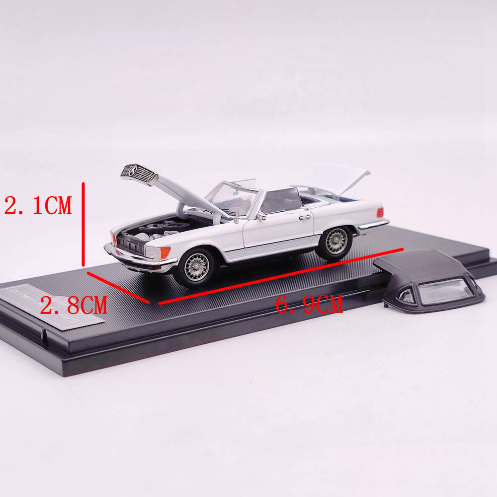 GFCC 1:64 Mercedes-Benz 450 SL Roadster Version européenne/américaine 1973 Jouets moulés sous pression Modèles de voitures Collection limitée Cadeaux
