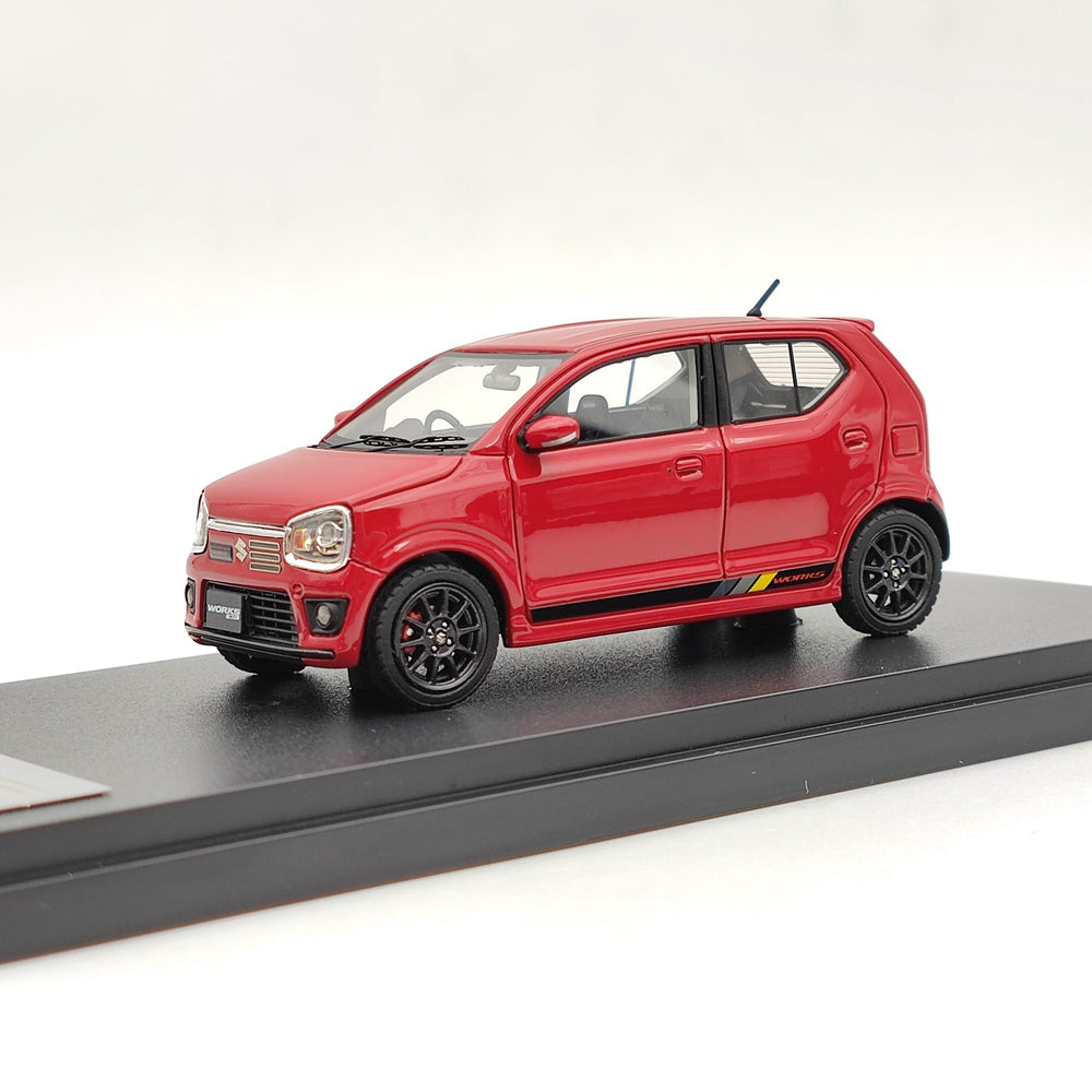 Modèle réduit de voiture Suzuki ALTO Works HA36S rouge PM4360WR à l'échelle 1/43 de Mark43