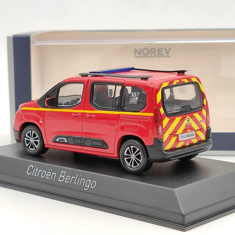 Norev 1/43 2020 Citroën Berlingo POMPIERS FIRE ENGINE Diecast Model Cars Limited
