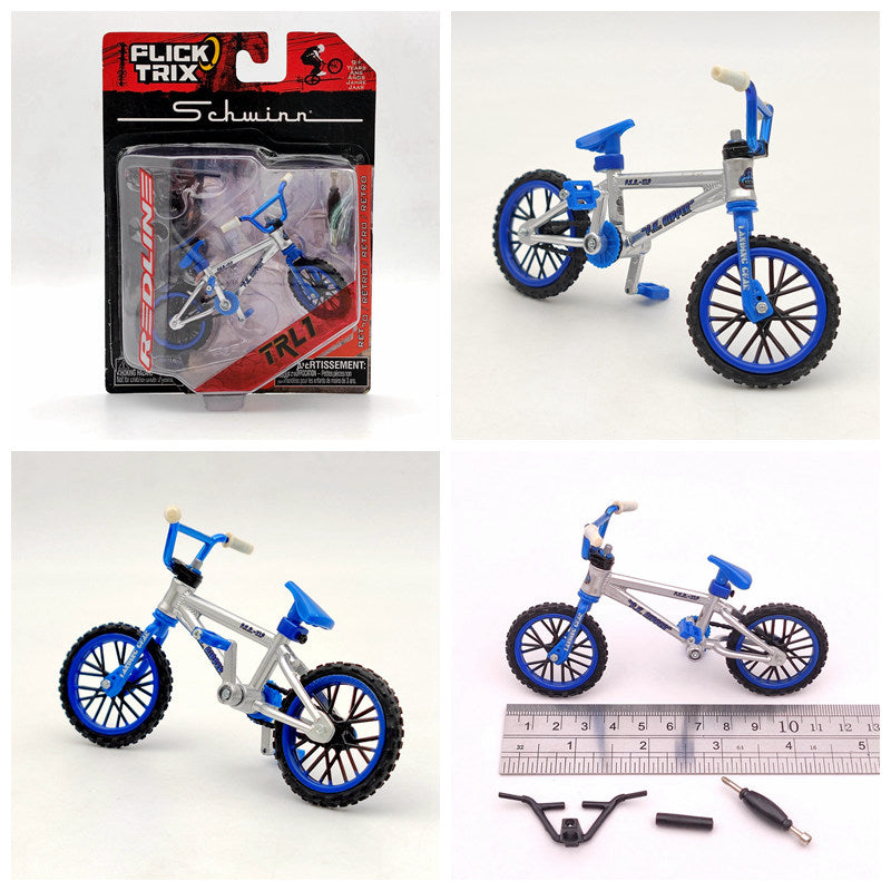 FLICK TRIX Miniature BMX Finger Bike PREMIUM DeathTrap Bicycle Diecast Toys Gift