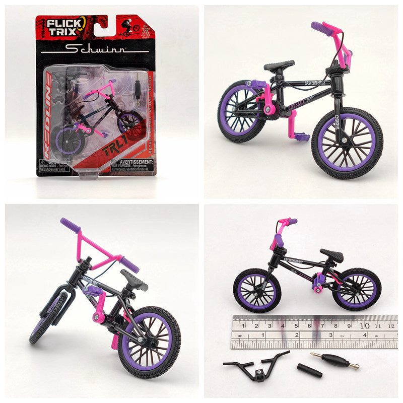 FLICK TRIX Miniature BMX Finger Bike PREMIUM DeathTrap Bicycle Diecast Toys Gift