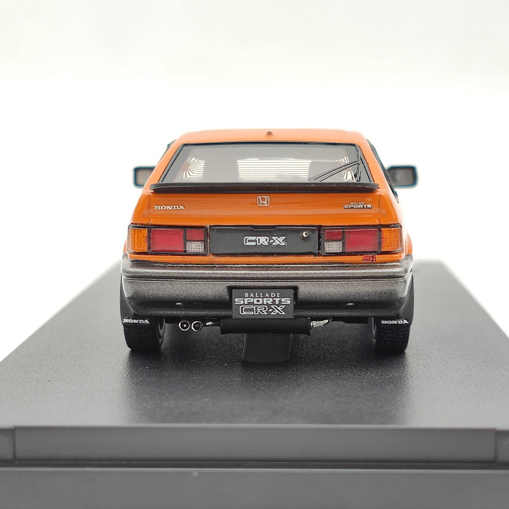 Mark43 1:43 Honda Ballade Sports CR-X Si AS Personnalisé Orange PM4384P Modèle de Résine Jouets Voiture Collection Limitée