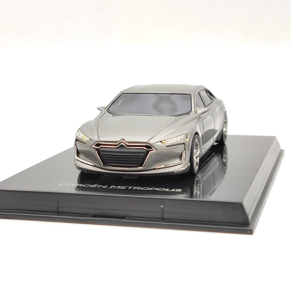 Norev 1/43 2010 Citroën Metropolis Provence Moulage Argent Modèle de Voiture Moulé Sous Pression Collection Limitée Cadeau Auto