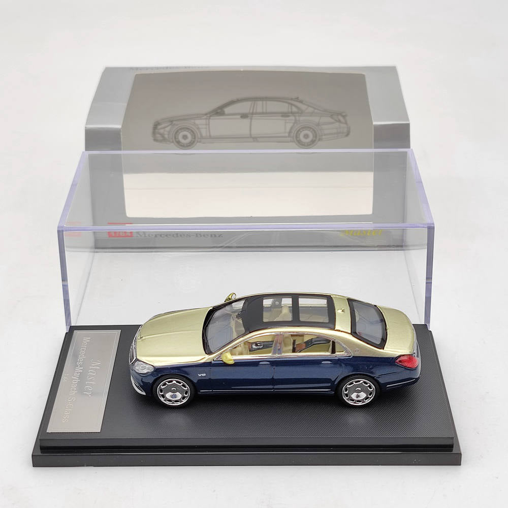 Master 1:64 Mercedes Benz Maybach Classe S S650/S560 Jouets moulés sous pression Modèles de voitures Collection Cadeaux Double Couleur