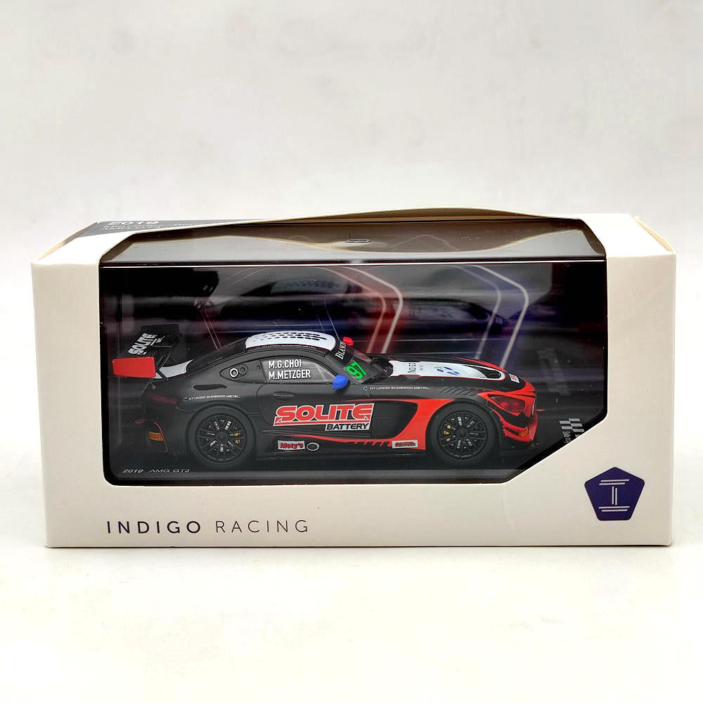 Solite 1:43 Mercedes Benz AMG GT3 2019 Blancpain GT World Challenge #97 Indigo