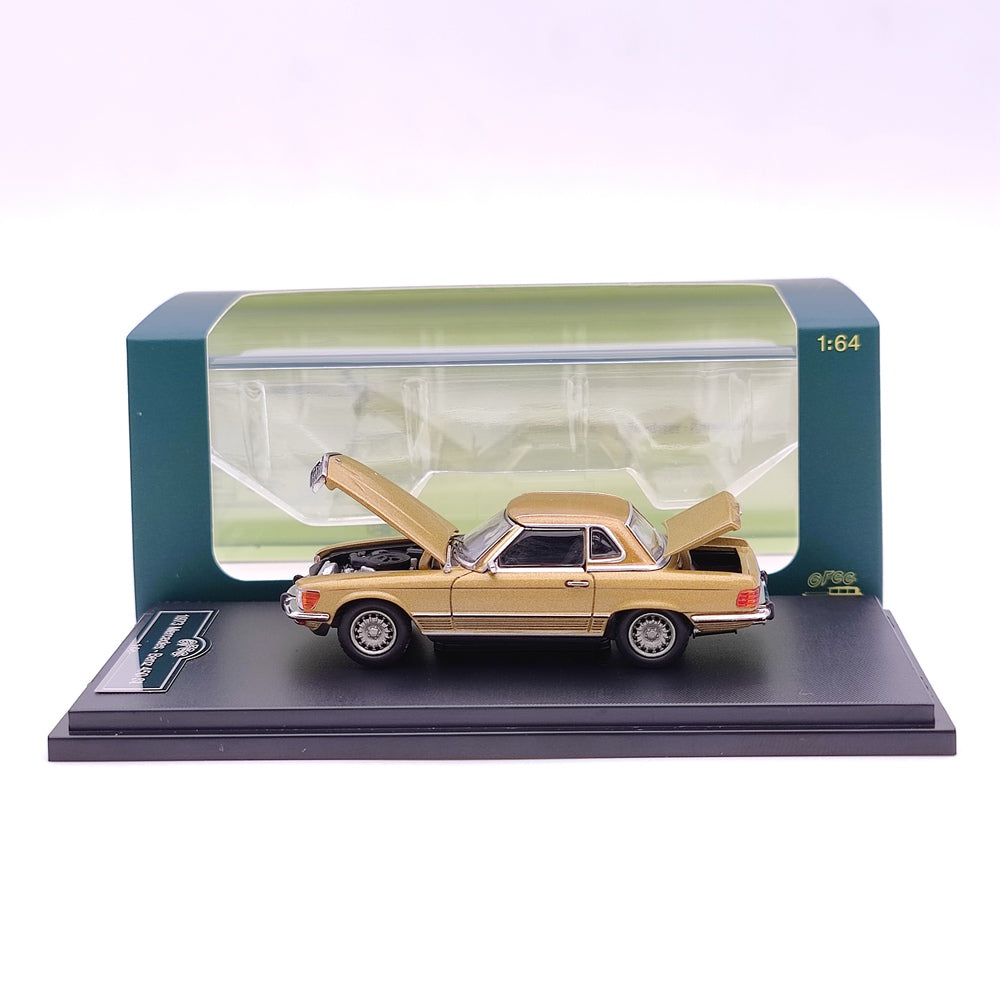 GFCC 1:64 Mercedes-Benz 450 SL Roadster Version européenne/américaine 1973 Jouets moulés sous pression Modèles de voitures Collection limitée Cadeaux
