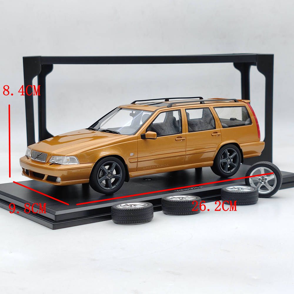 Objets de collection DNA 1/18 1998 VOLVO V70 R P80 DNA000153 Modèle de voiture en résine Jouets en édition limitée Cadeau