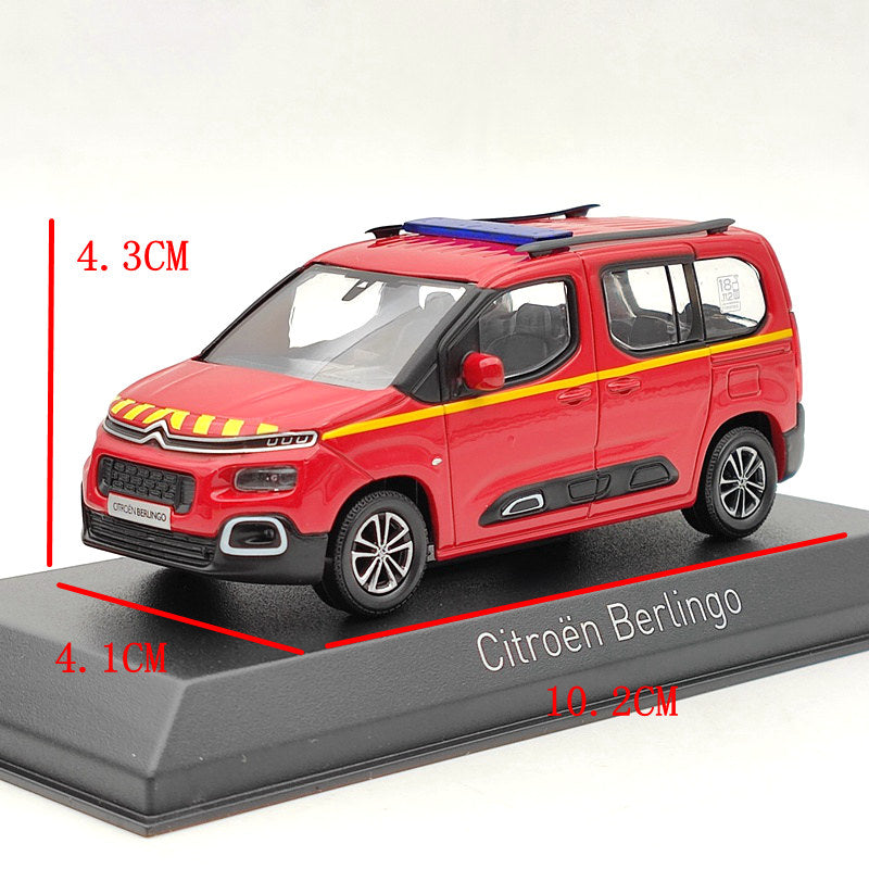 Norev 1/43 2020 Citroën Berlingo POMPIERS FIRE ENGINE Diecast Model Cars Limited