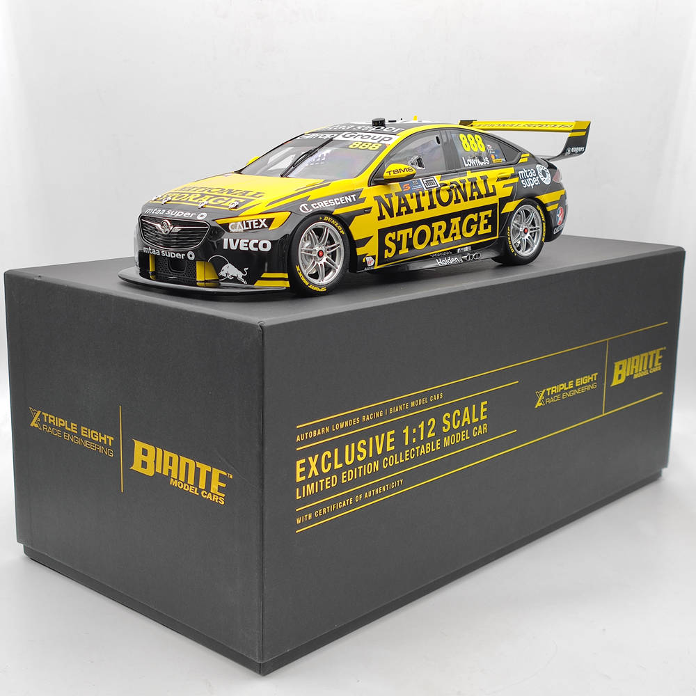1/12 2018 AUTOBARN LOWNDES RACING HOLDEN ZB COMMODORE SUPERCAR #B12H18F RÉSINE JOUETS VOITURE CADEAU