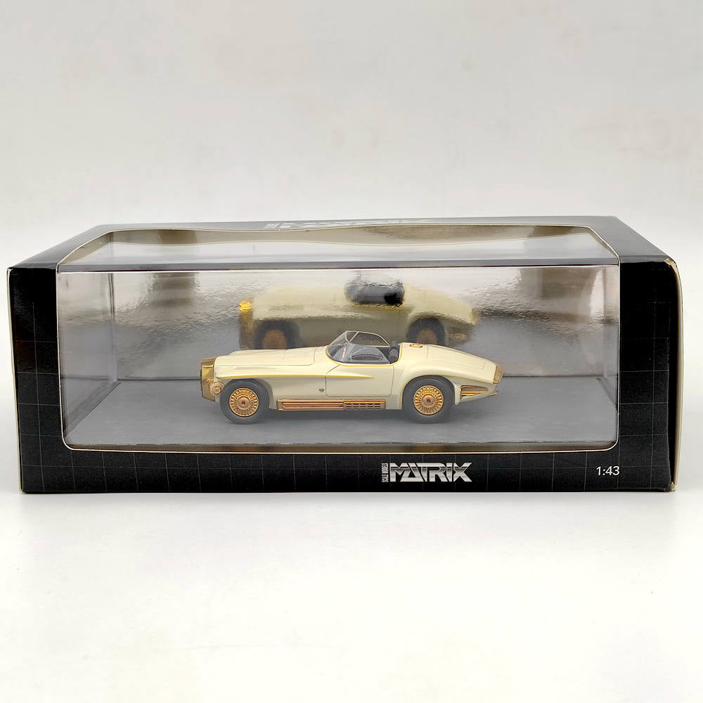 1/43 MATRIX-MODELS Mercer Cobra Exner 1965 White MX51303-011 Resin Toy Car Limited Gift